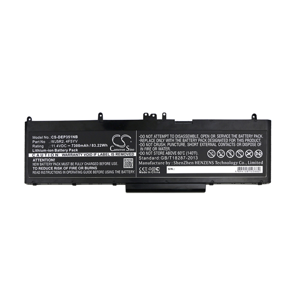 Notebook battery DELL CS-DEP351NB