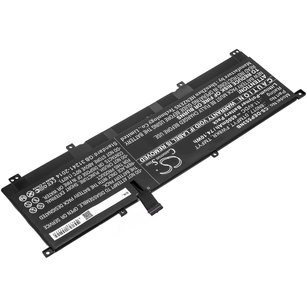 Notebook battery DELL CS-DEP553NB