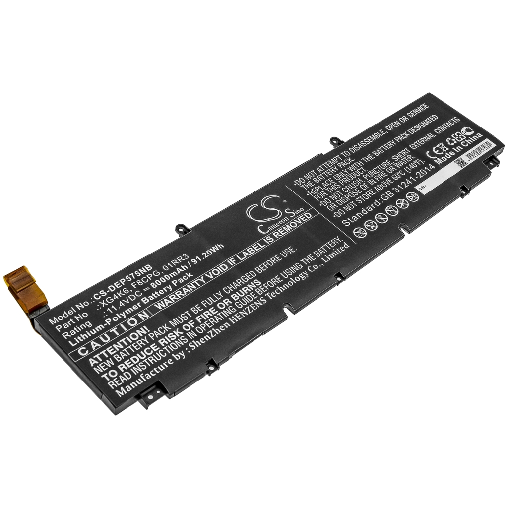 Notebook battery DELL CS-DEP575NB