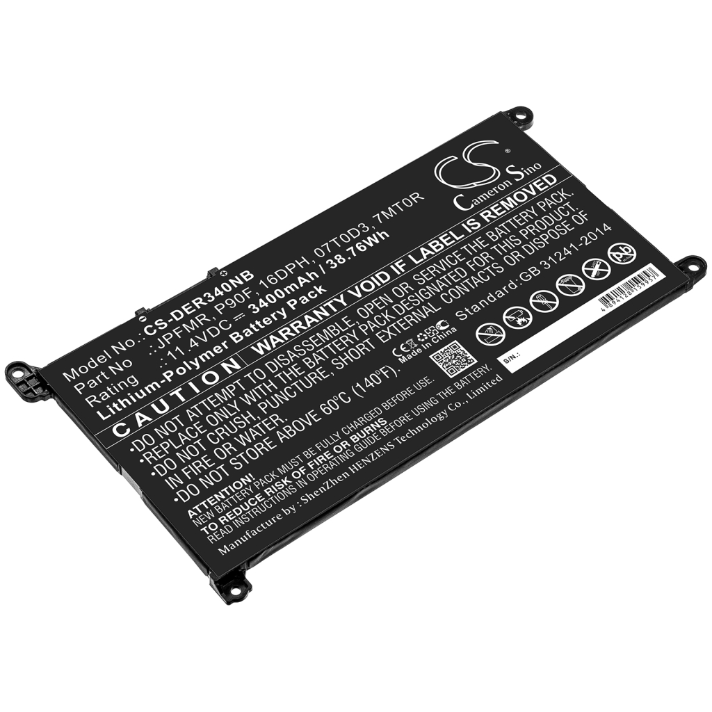 Notebook battery DELL Inspiron 13-5379-9573