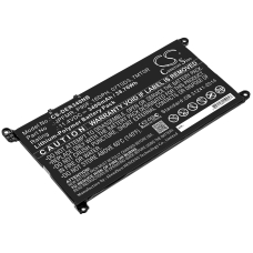 Compatible battery replacement for DELL  P90F, 3CRH3, JPFMR, P58F001, WDXOR...