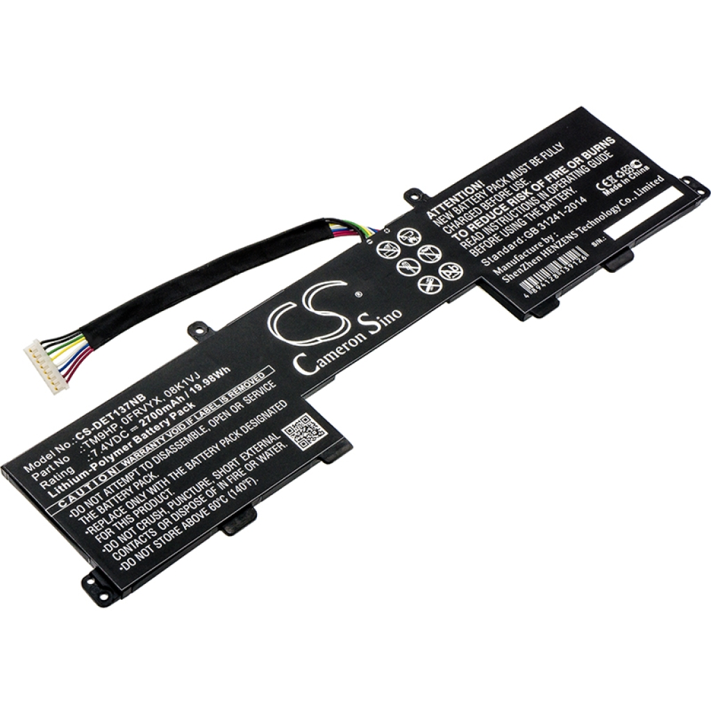 Notebook battery DELL CS-DET137NB