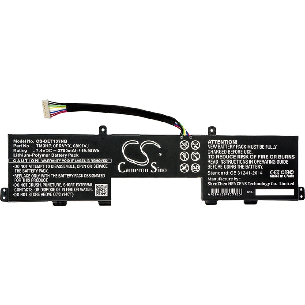 Notebook battery DELL Latitude 13 7350