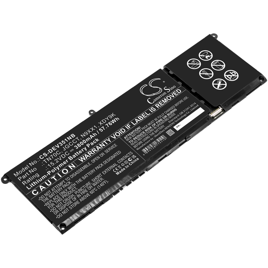 Notebook battery DELL CS-DEV351NB