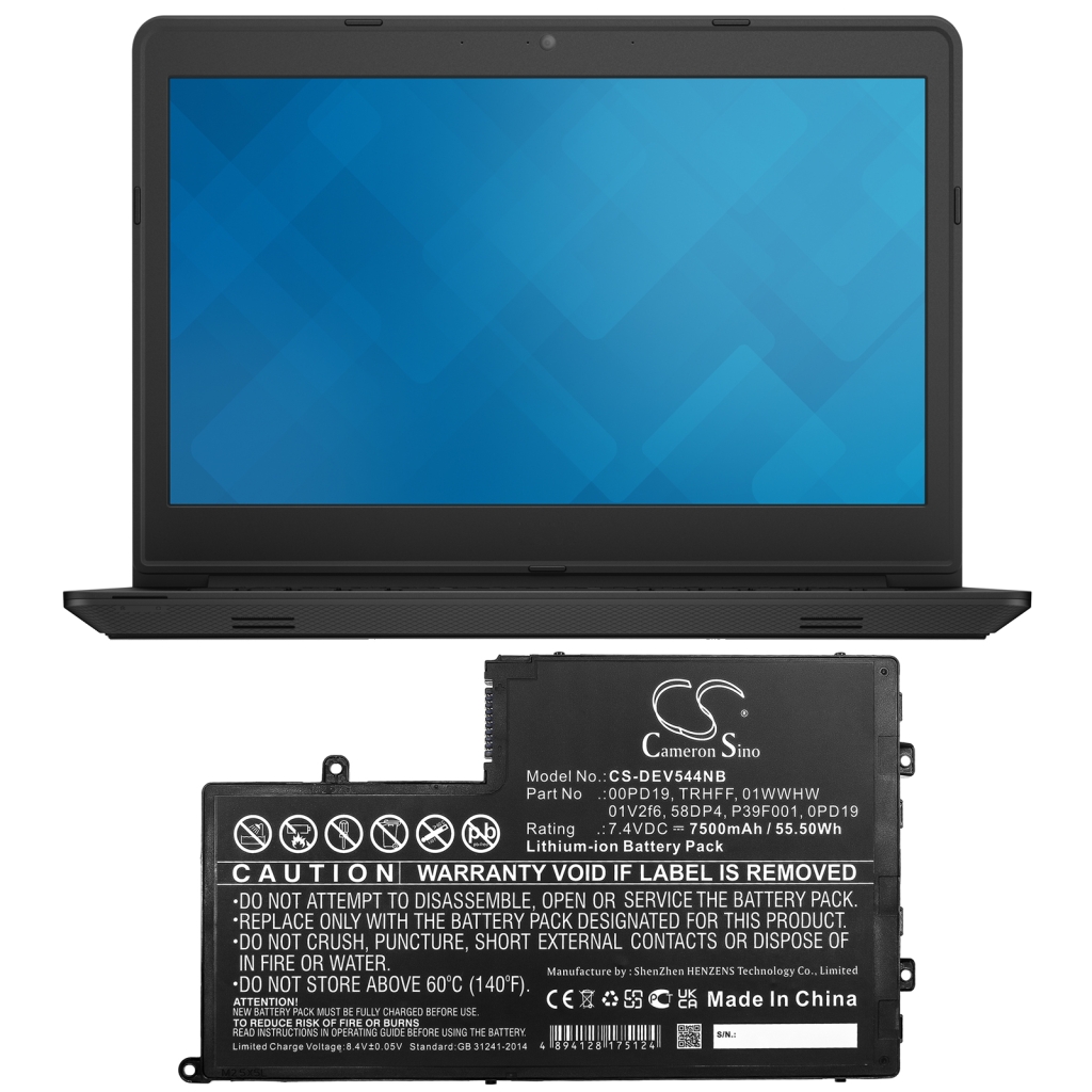 Notebook battery DELL CS-DEV544NB