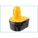 Compatible battery replacement for DeWalt  DE9095, DE9037, DW9071, DE9075, DW9098...