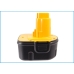 Compatible battery replacement for DeWalt  152250-27, DE9095, DE9037, DW9071, DE9075...