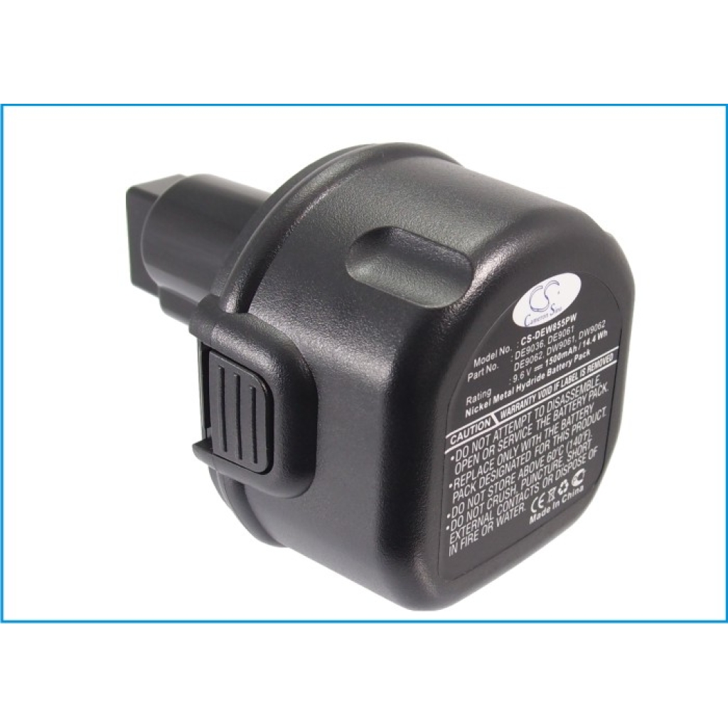 Compatible battery replacement for DeWalt  DE9092, DW9071, DC9071, DE9062, DE9501...