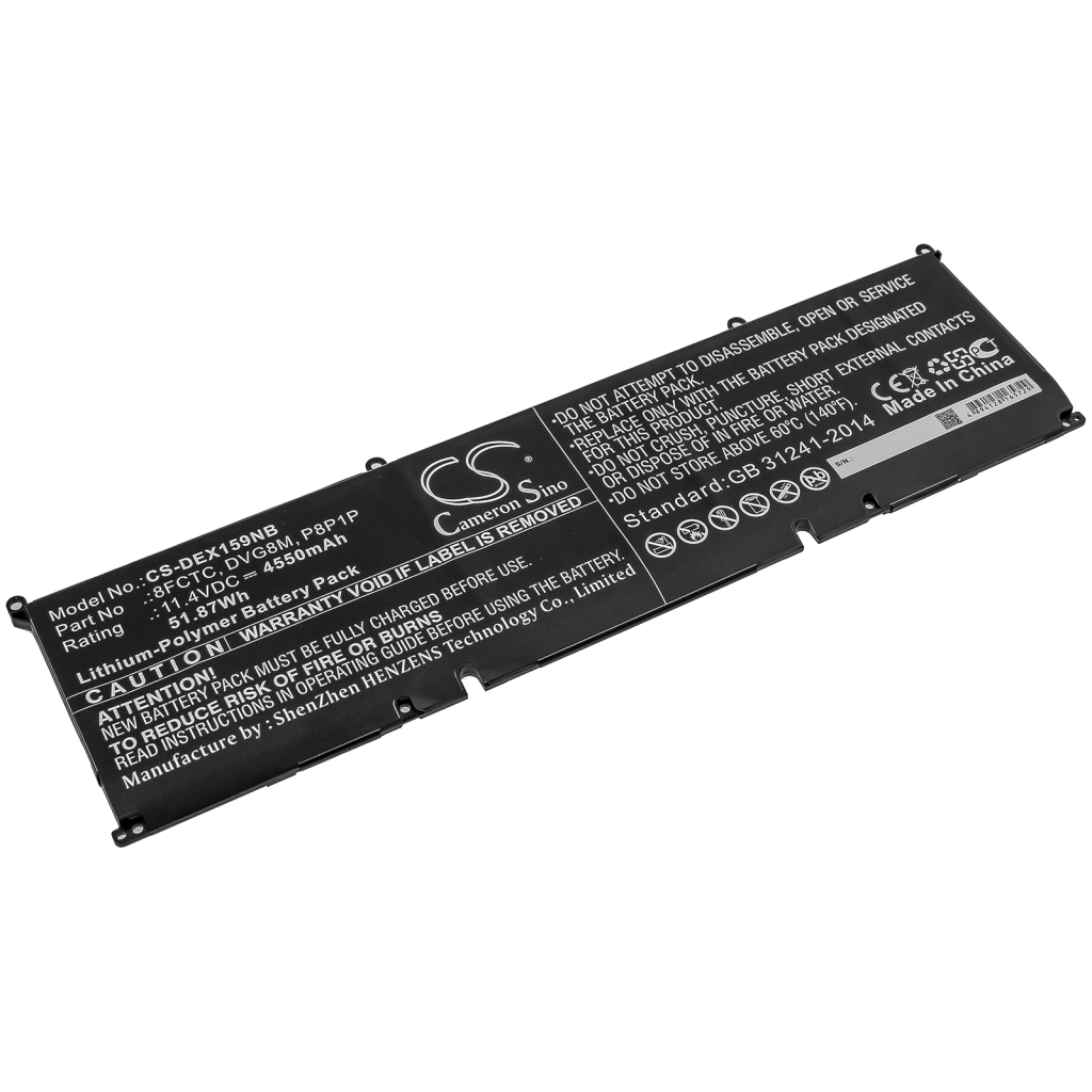 Notebook battery DELL CS-DEX159NB