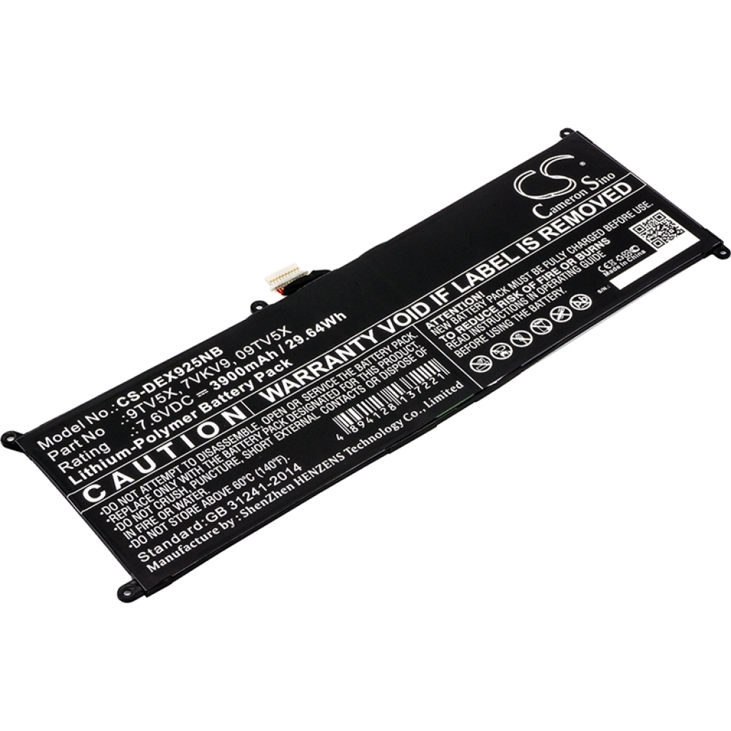 Notebook battery DELL CS-DEX925NB