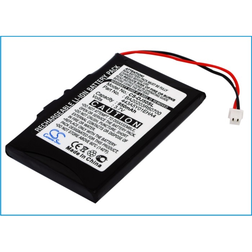 MP3, MP4, PMP Battery DELL CS-DJ50SL