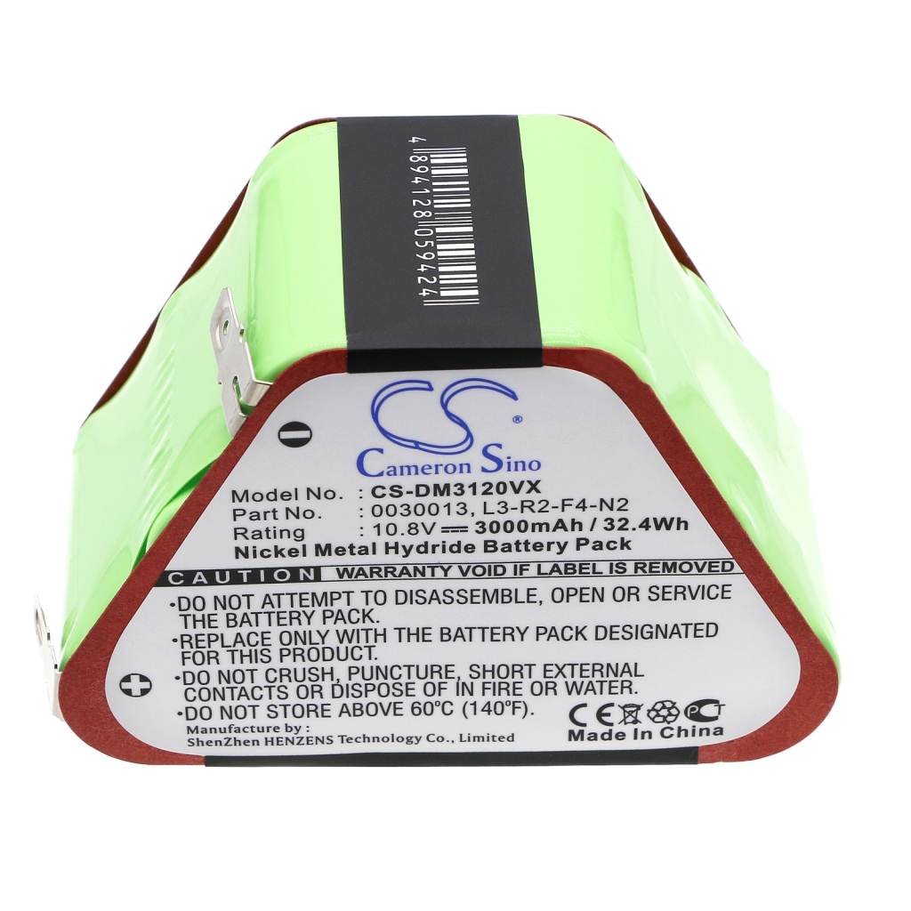 Compatible battery replacement for Dirt Devil  L3-R2-F4-N2, 0030013