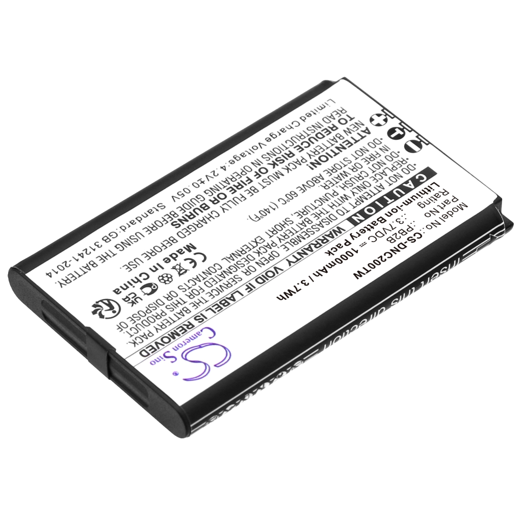 Compatible battery replacement for Dynascan PB2B