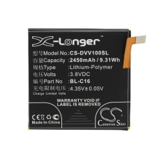 Compatible battery replacement for DOOV BL-C16