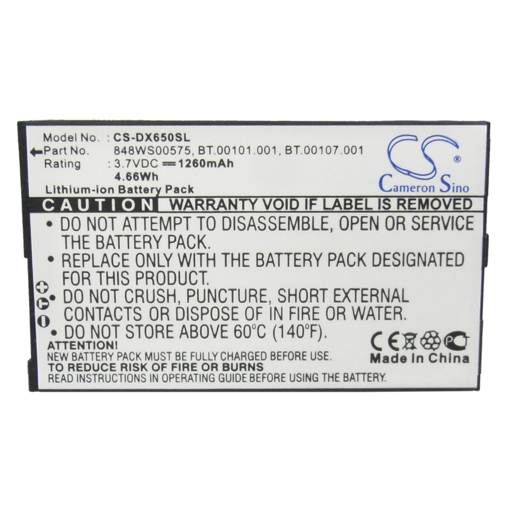 Battery Replaces BT.00101.001