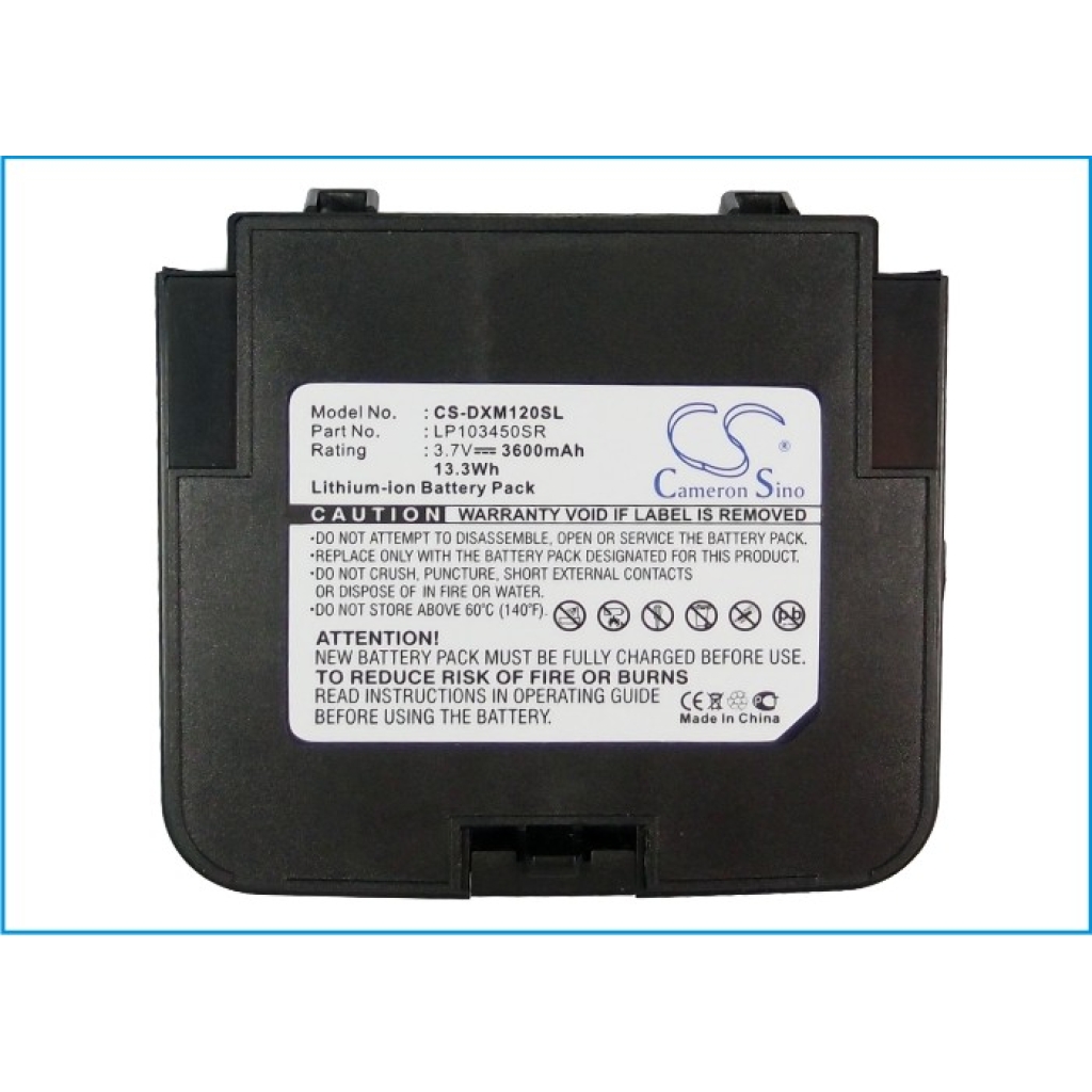 MP3, MP4, PMP Battery Delphi CS-DXM120SL