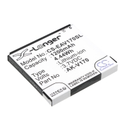 CS-EAV170SL<br />Batteries for   replaces battery AK-V170