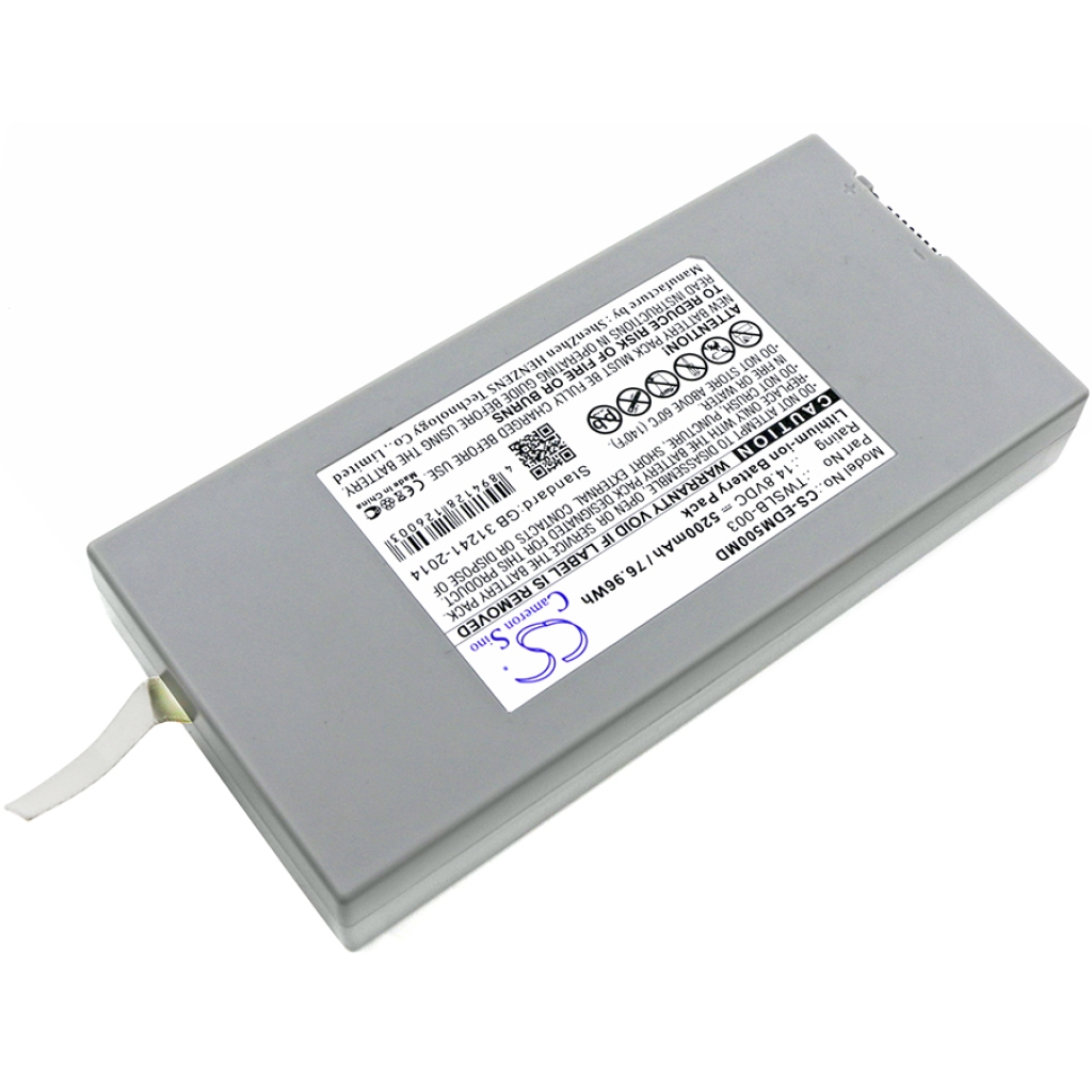 Compatible battery replacement for Drager  TWSLB-003, TWSLB-002, 2606229, 01.21.064143