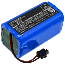 Compatible battery replacement for Ecovacs  BFG-WSQ, PA04, 10002265, ICR18650-26J-4S1P, CMICR18650F8M7-4S1P...