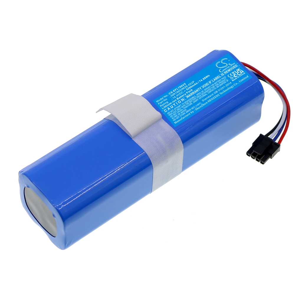 Compatible battery replacement for Eufy  INR18650 M26-4S2P, D080-4S2P, INR18650M26-4S2P