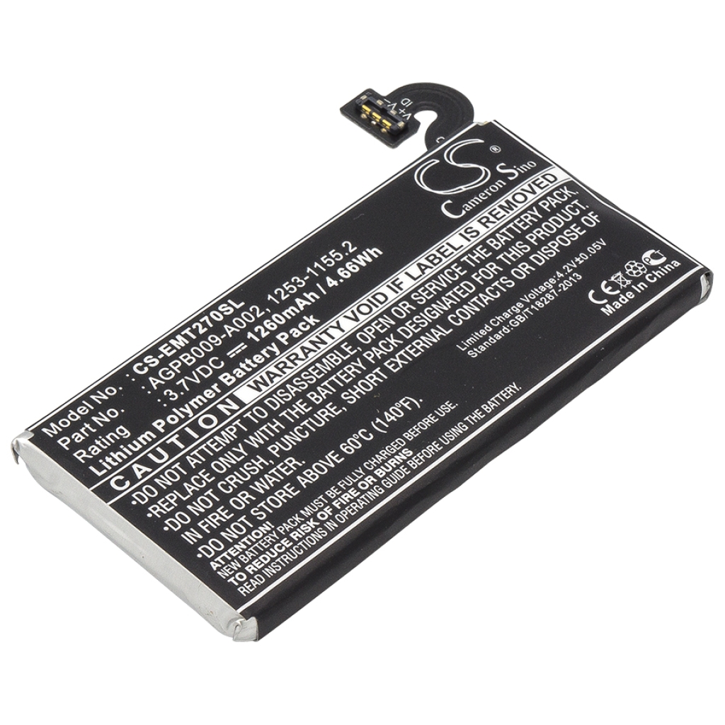 Mobile Phone Battery Sony Ericsson CS-EMT270SL