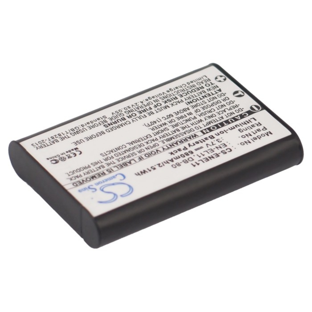 Compatible battery replacement for PENTAX  Li-60B, DB-80, EN-EL11, D-Li78, DB-L70AU...