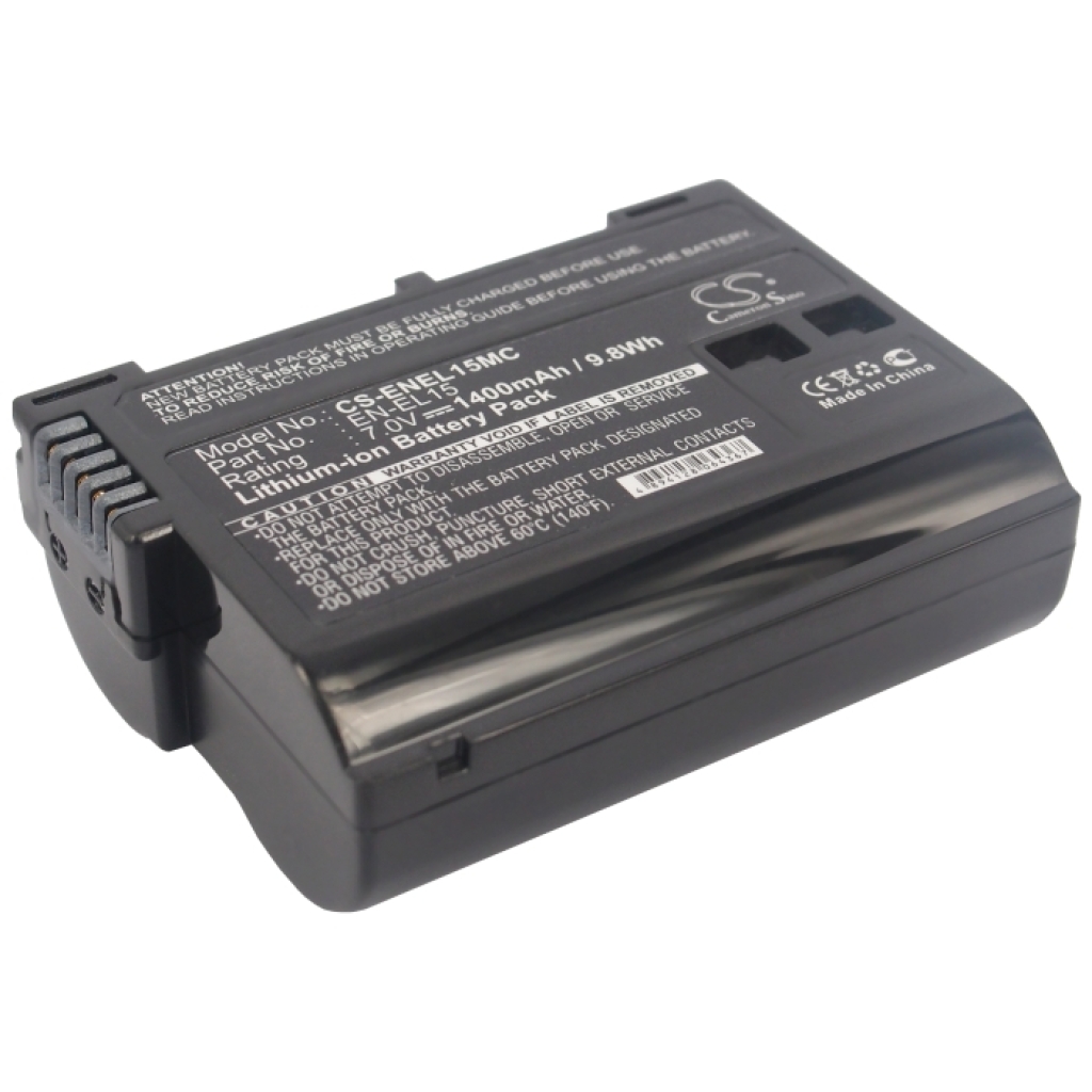 Compatible battery replacement for NIKON  EN-EL15, EN-EL15c, EN-EL15B, EN-EL15A