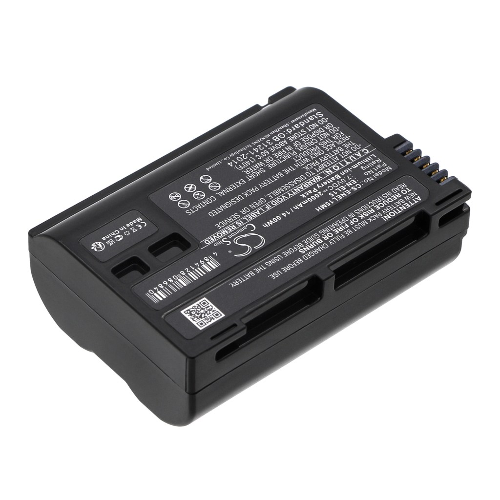 Compatible battery replacement for NIKON  EN-EL15A, EN-EL15, EN-EL15c, EN-EL15B