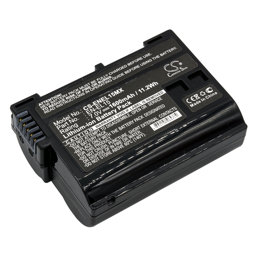 Compatible battery replacement for NIKON  EN-EL15B, EN-EL15A, EN-EL15, EN-EL15c