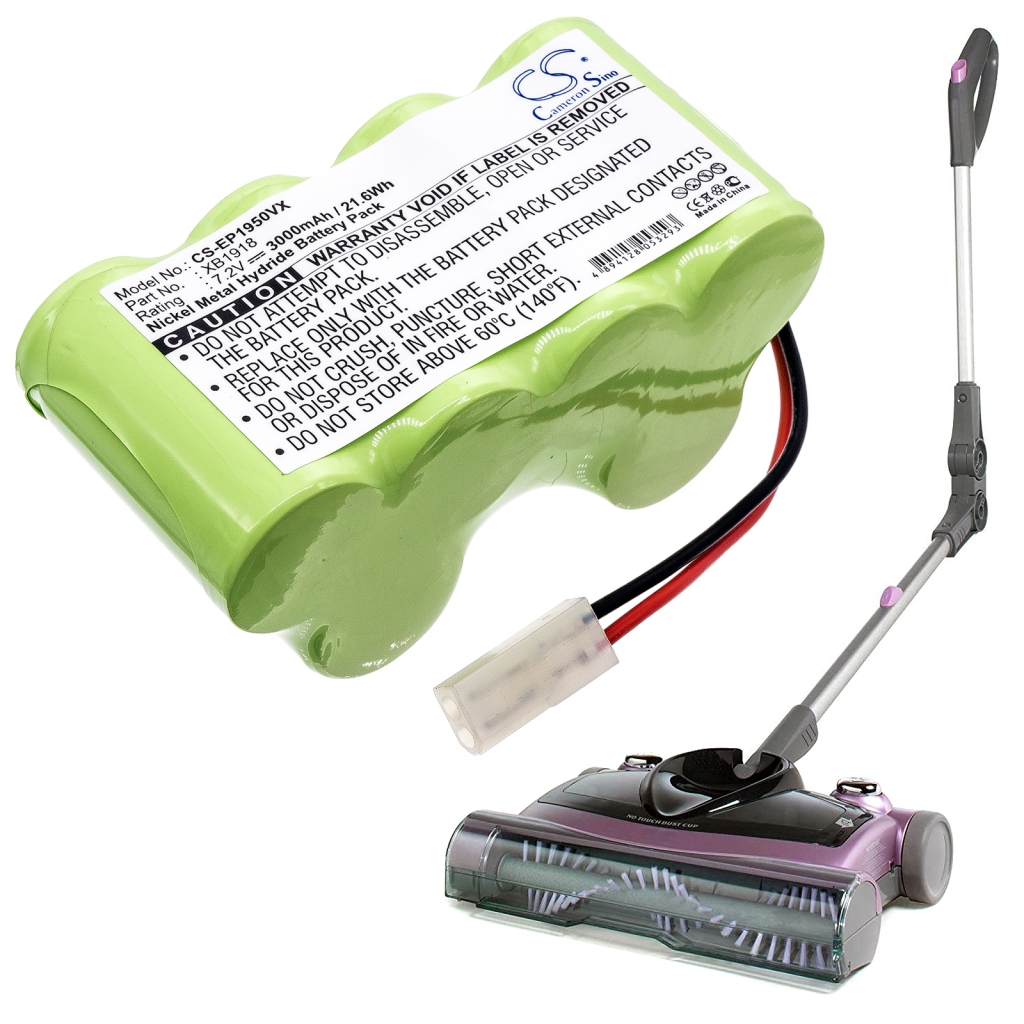 Compatible battery replacement for Euro Pro XB1918