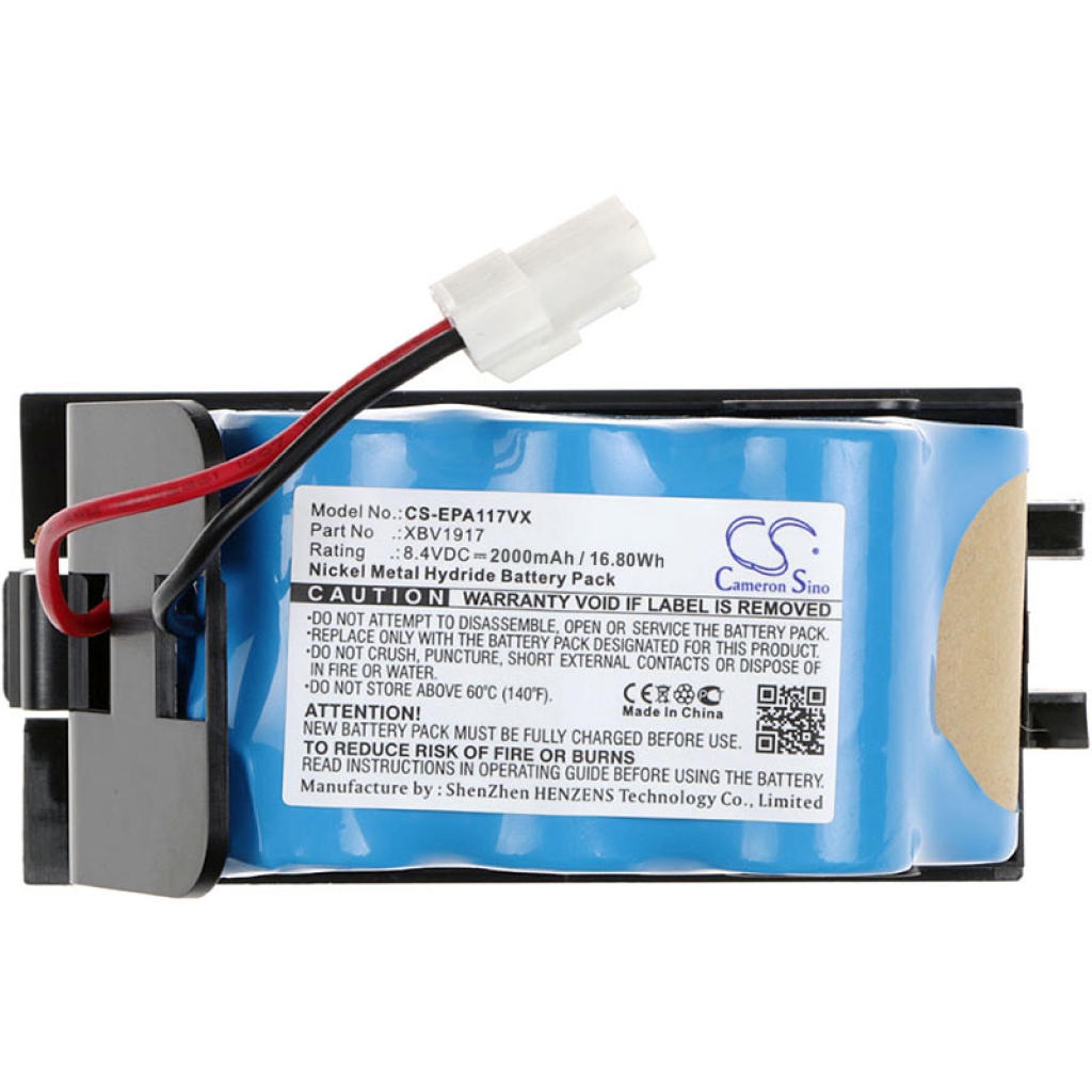 Compatible battery replacement for Euro Pro XBV1917