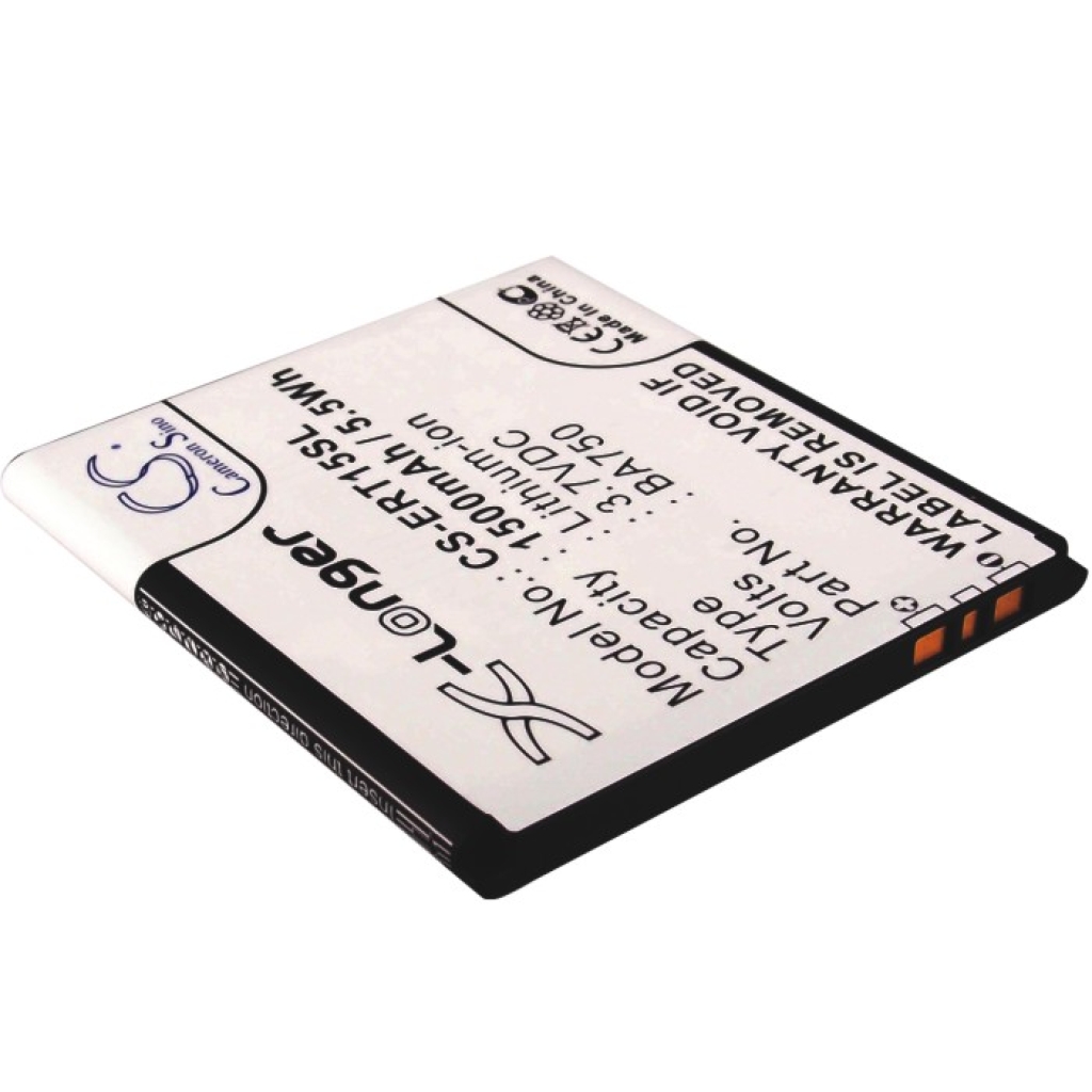 Compatible battery replacement for Sony Ericsson  BA750