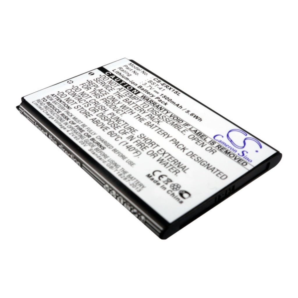 Compatible battery replacement for Sony Ericsson  SO04, BST-41