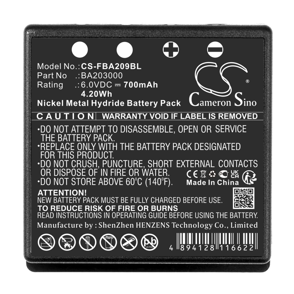 Battery Replaces BA209000