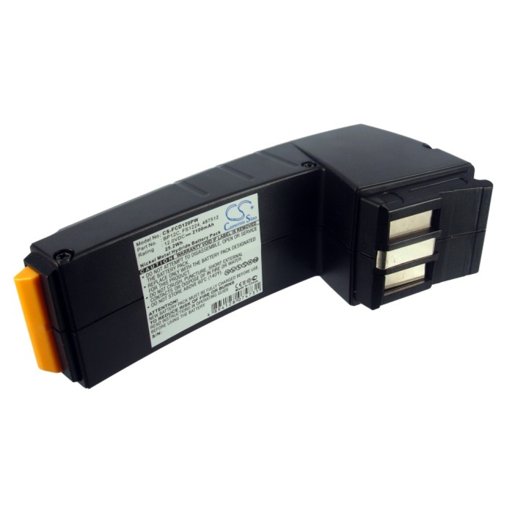 Compatible battery replacement for Festool  487512, 489825, BP12C, 489073, 490359...