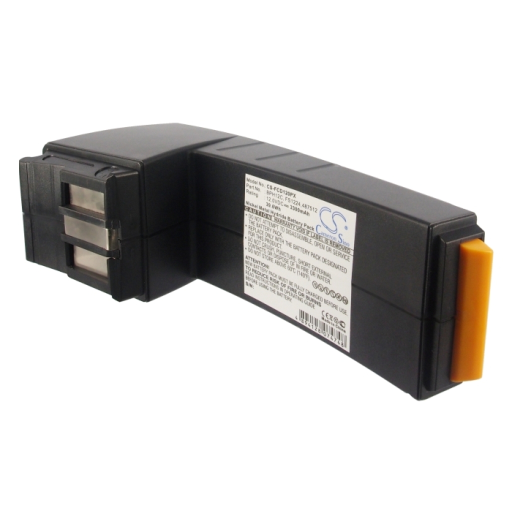 Compatible battery replacement for Festool  BP12C, 489073, 490359, 486831, 489824...