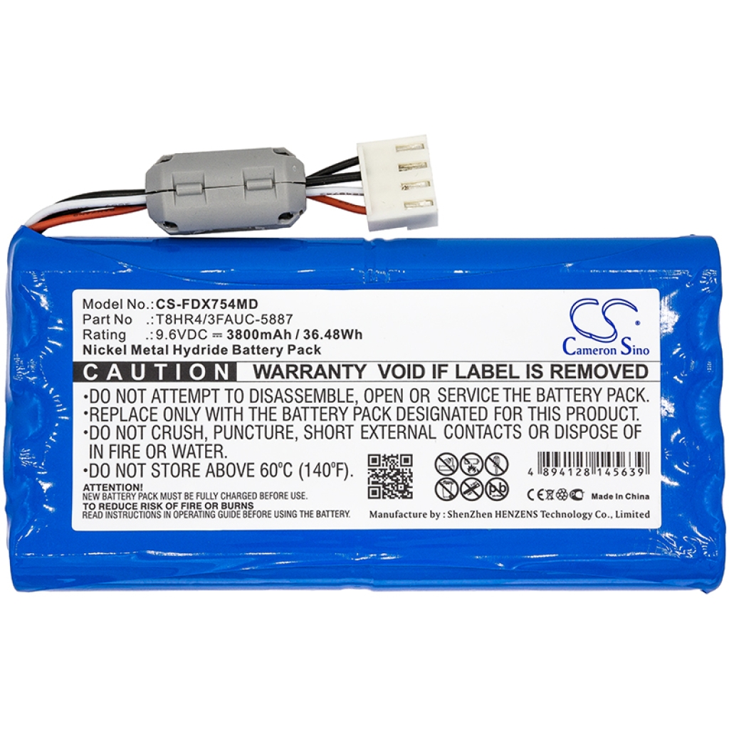 Compatible battery replacement for Fukuda  T8HR4/3FAUC-5887