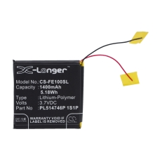 Compatible battery replacement for Fiio PL514746P 1S1P