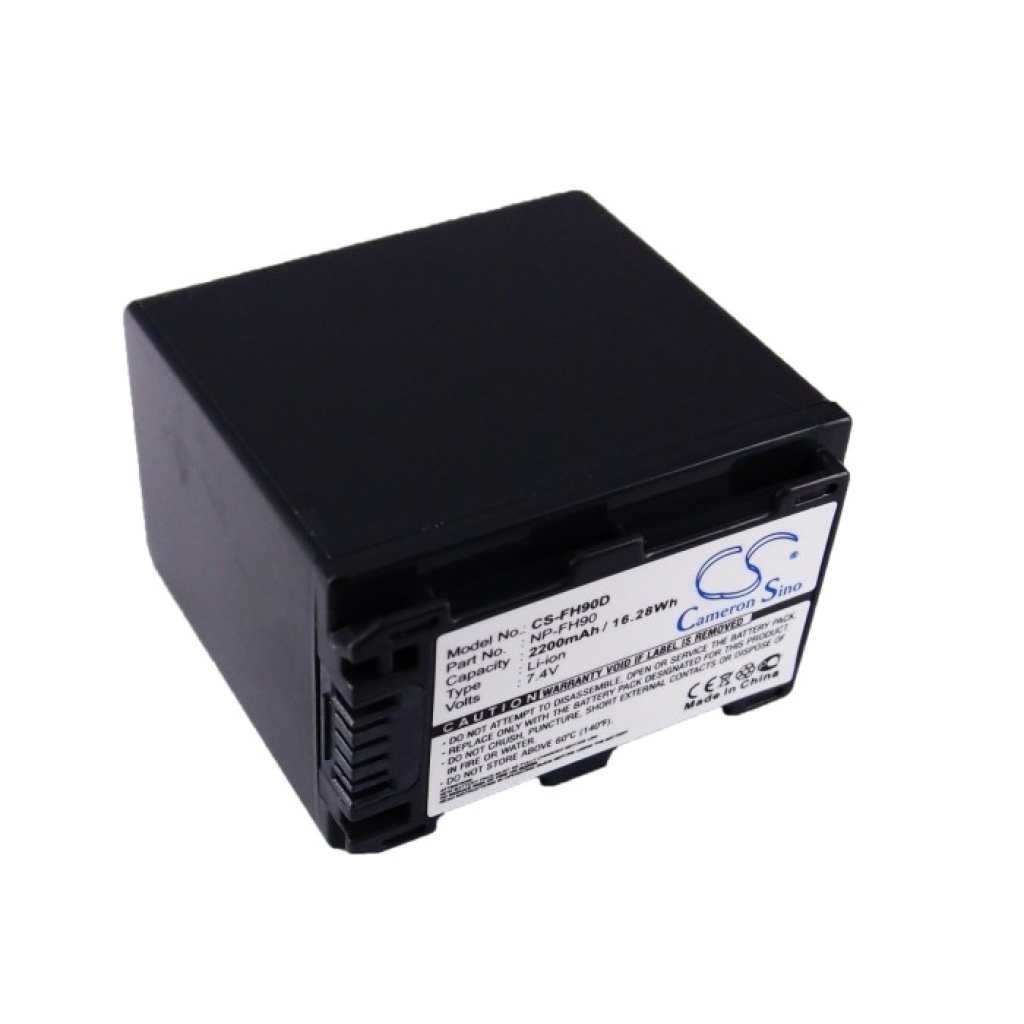 Compatible battery replacement for Sony  NP-FH90