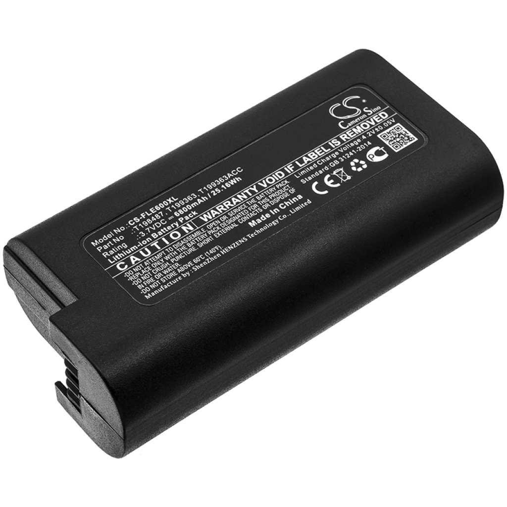 Compatible battery replacement for FLIR  T199363ACC, T199363, T198487