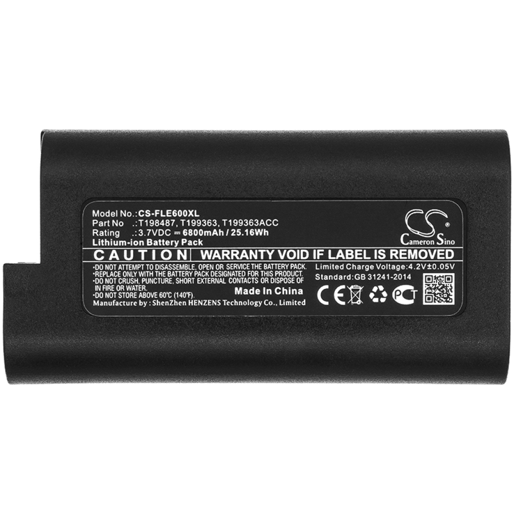 Compatible battery replacement for FLIR  T199363ACC, T199363, T198487