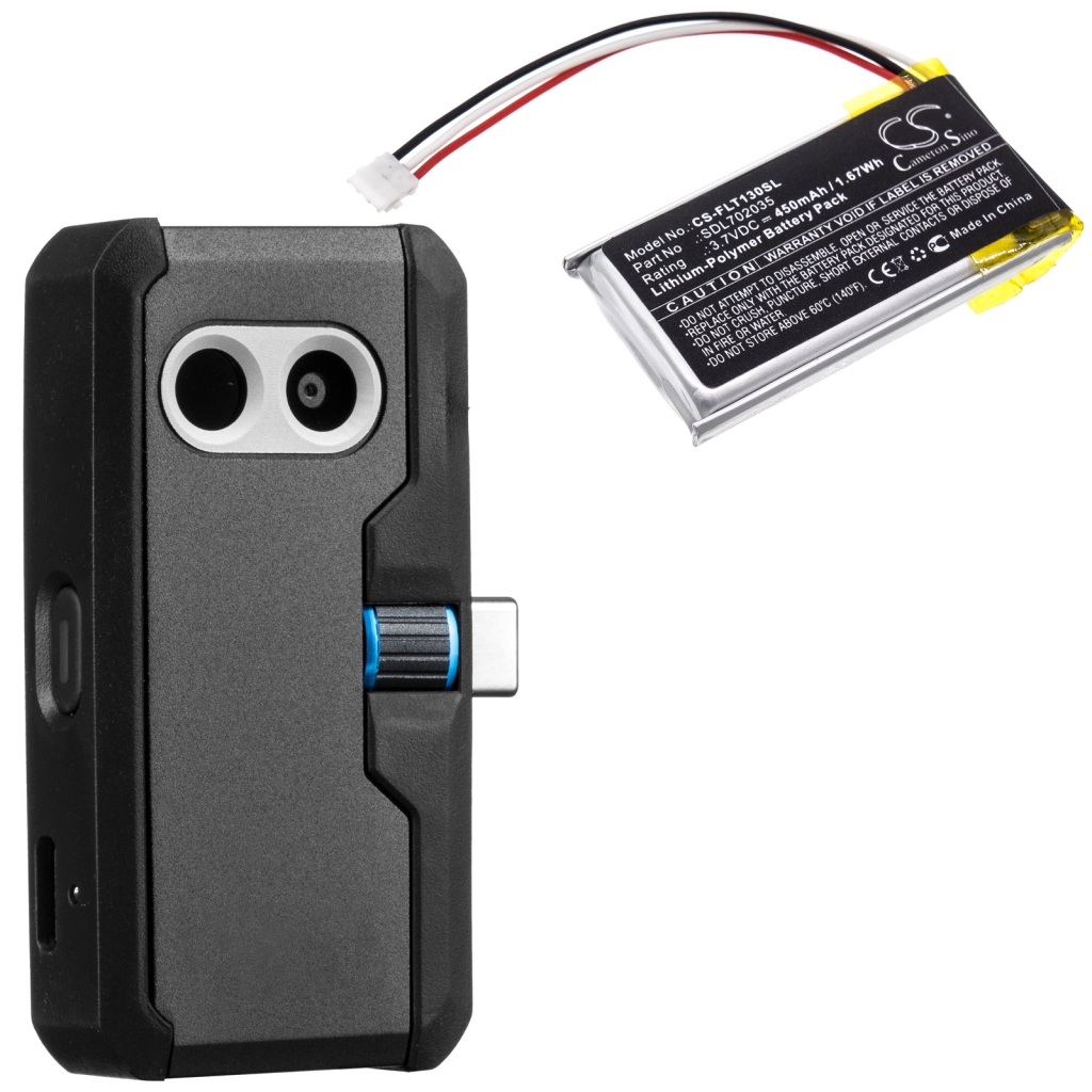 Compatible battery replacement for FLIR  SDL702035, LF602035-02