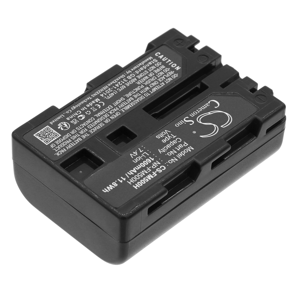 Compatible battery replacement for Sony  NP-FM500H