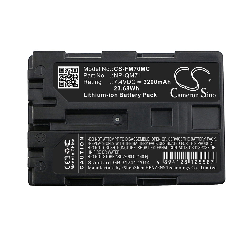 Camera Battery Sony DCR-DVD300