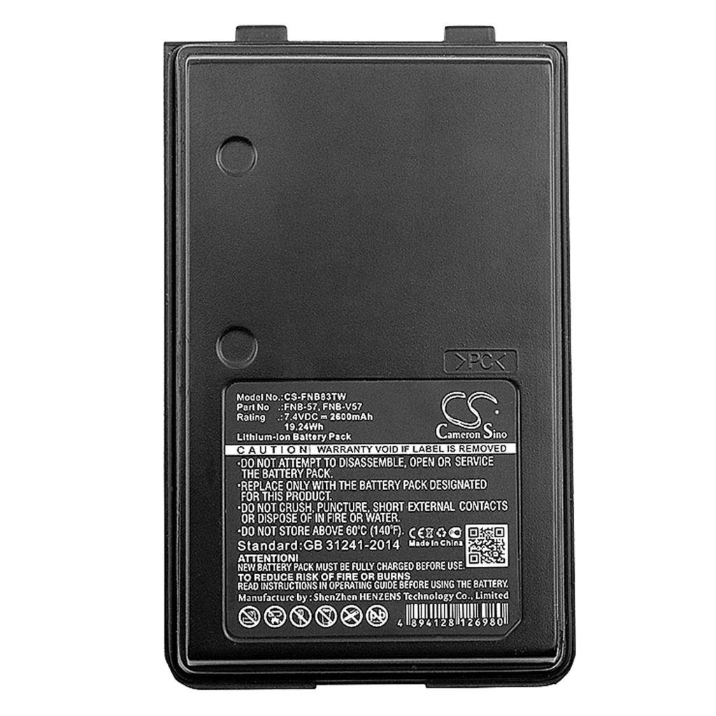 Two-Way Radio Battery Vertex VXA170