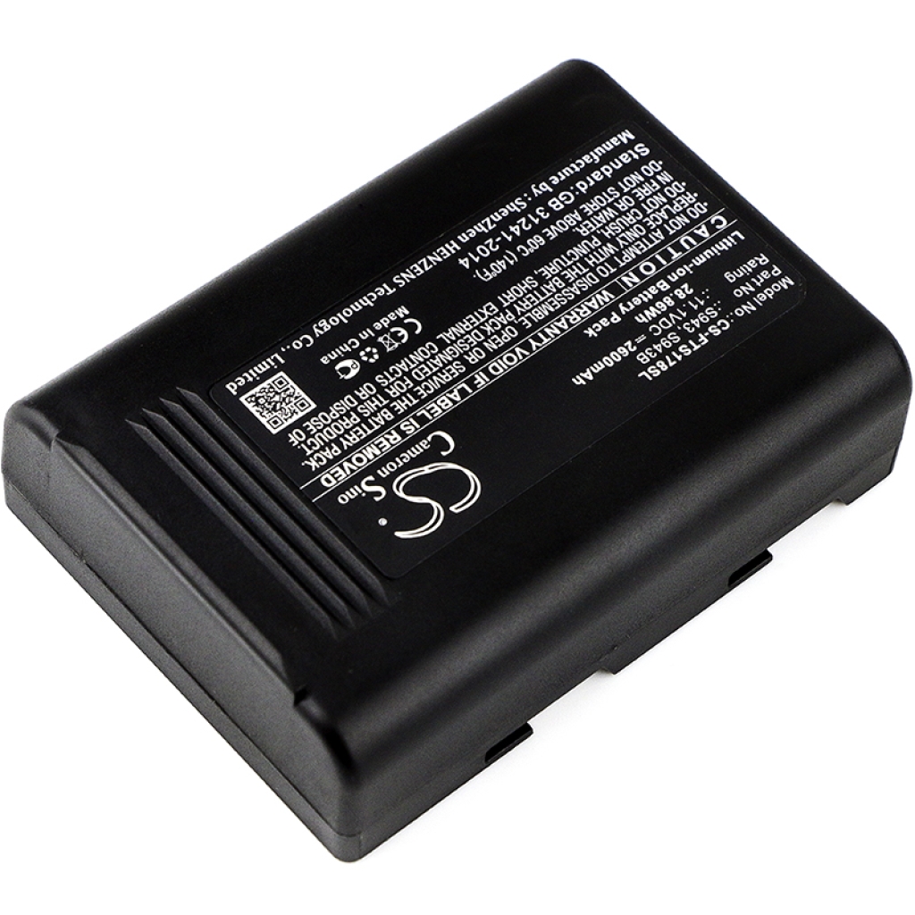 Compatible battery replacement for Fitel  S943B, S943