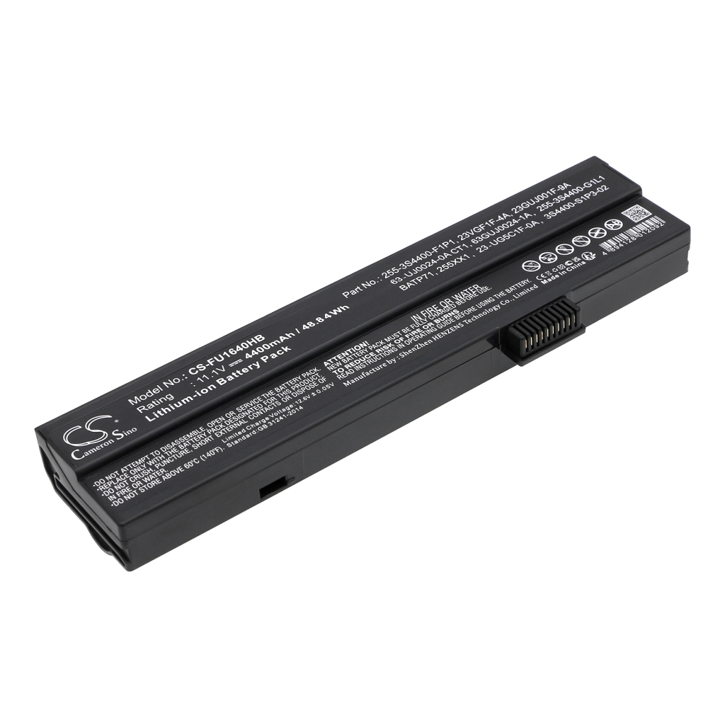 Compatible battery replacement for Uniwill  23-UG5C10-0A, 63-UG5023-3A, 255-3S4400-F1P1, 63-UG5023-0A, 23VGF1F-4A...