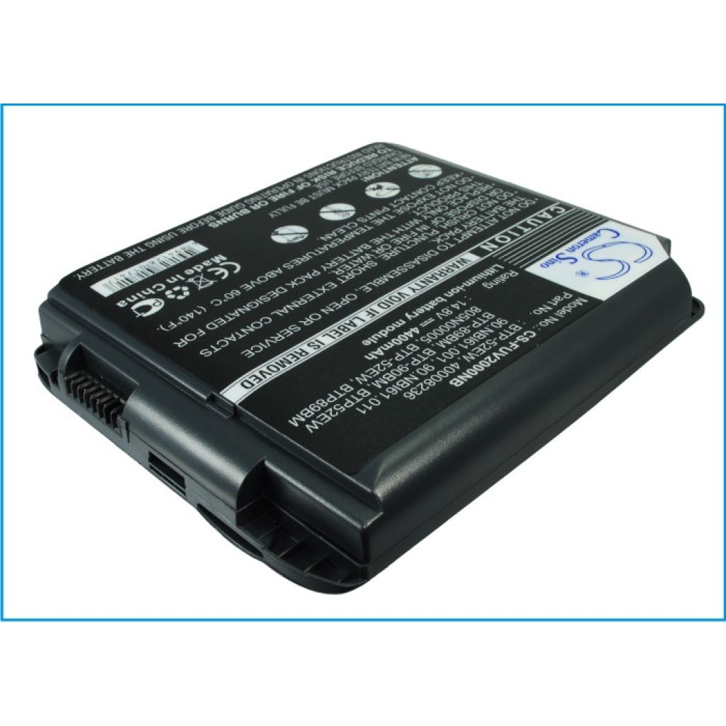 Compatible battery replacement for FUJITSU  BTP-90BM, 805N00005, BTP-89BM, 40008236, BTP-52EW...