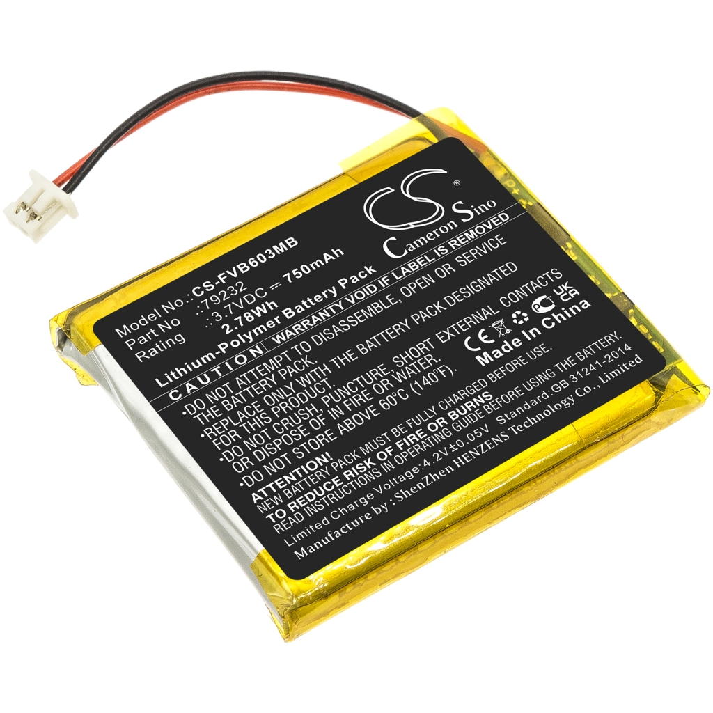 BabyPhone Battery Floureon CS-FVB603MB