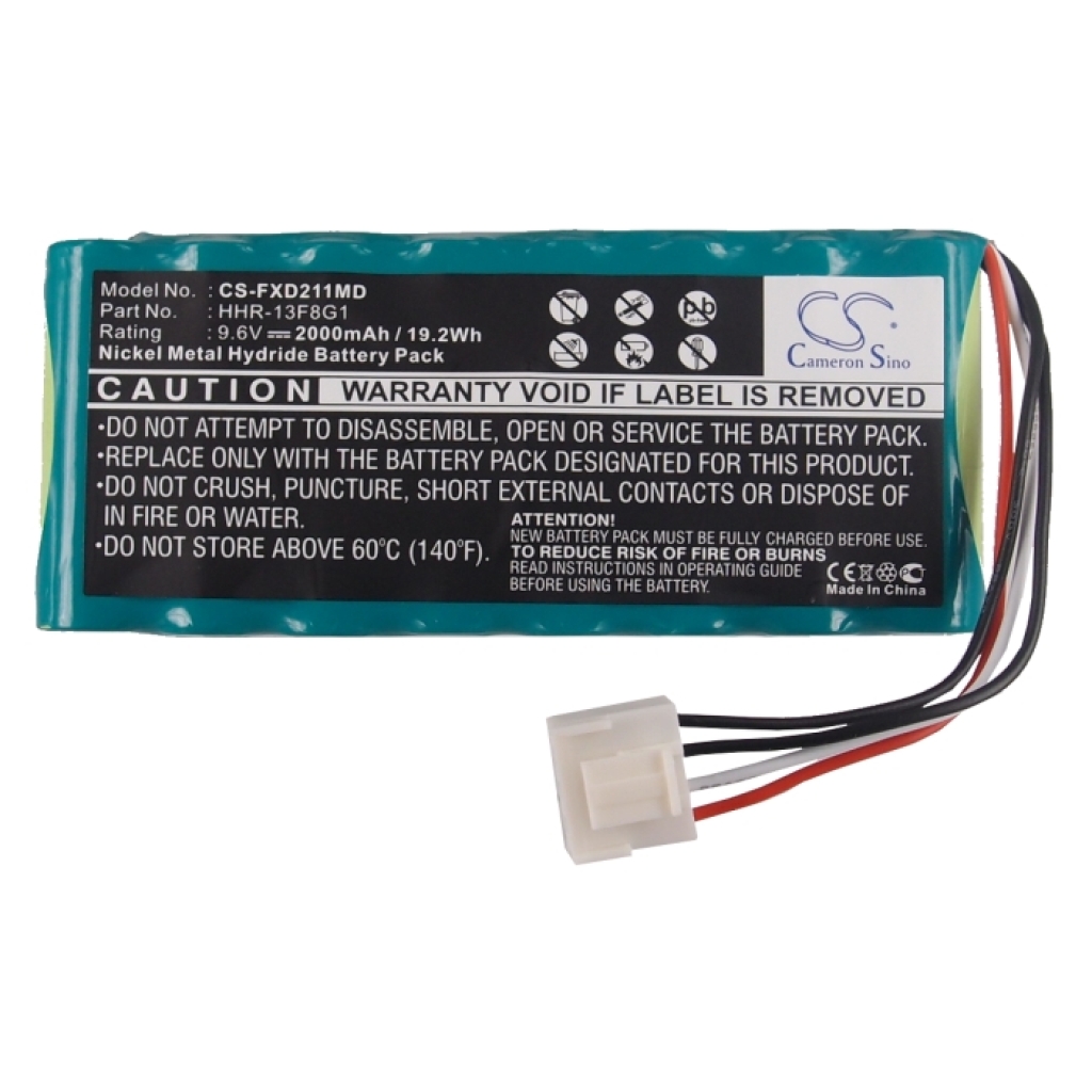 Compatible battery replacement for Fukuda  HHR-13F8G1, 8-HRAAFD